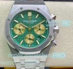 BF Factory Swiss 7750 Audemars Piguet Royal Oak Chronograph 41MM Watch Green Dial Ref, 26331
